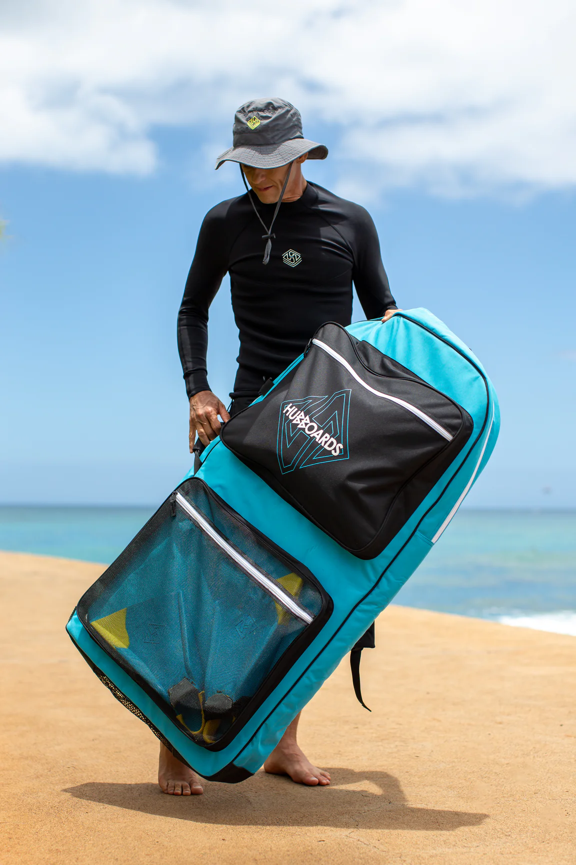 FUNDA BODYBOARD HUBB INTERSTATE para 2-3 tablas - Imagen 4