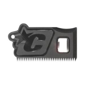 Peine multiusos creatures con llave de quillas y destapador incluido.