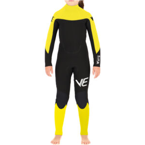Bts Kids Back Zip 4/3 Black/Yellow