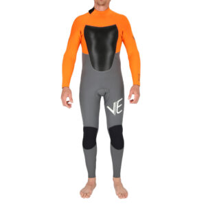 BTS Back Zip 4/3 Orange/Grey