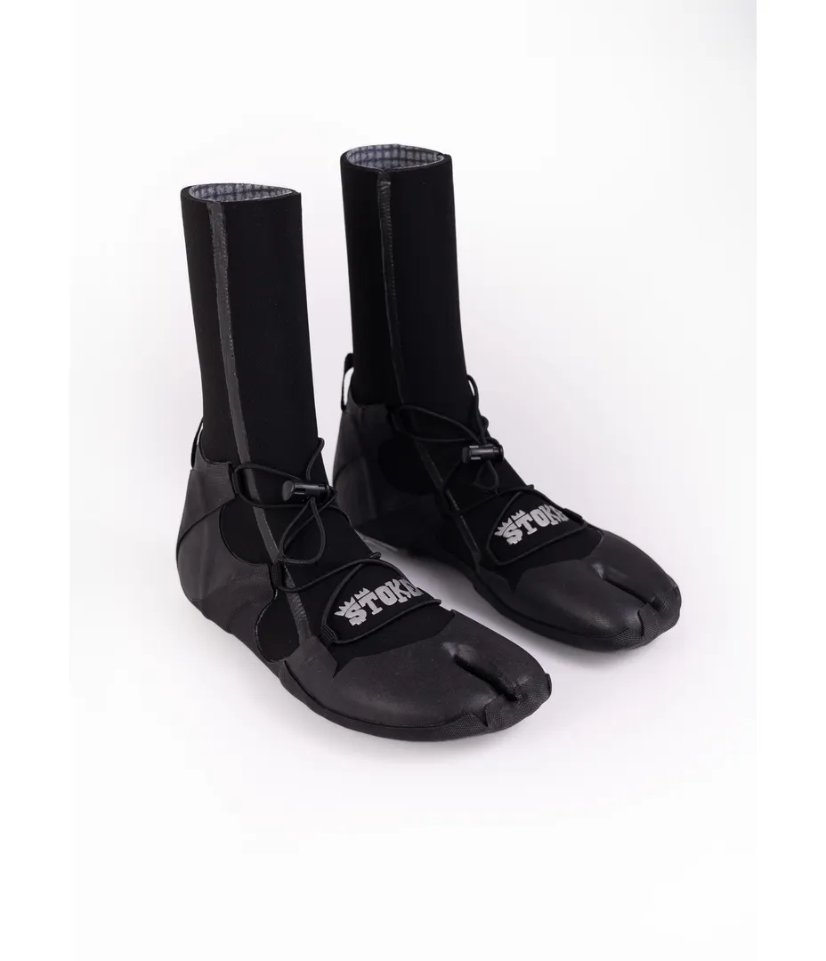 botines de surf stoked eco negro 5.5mm