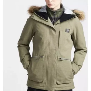 Parka De Ski Mujer Into The Forest Verde BILLABONG