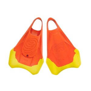 Aletas CHURCHILL Vortex Yellow Coral Red Made in Malasya