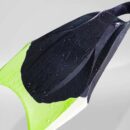 Aletas CHURCHILL Vortex Black Green Made in Malasya - Imagen 2