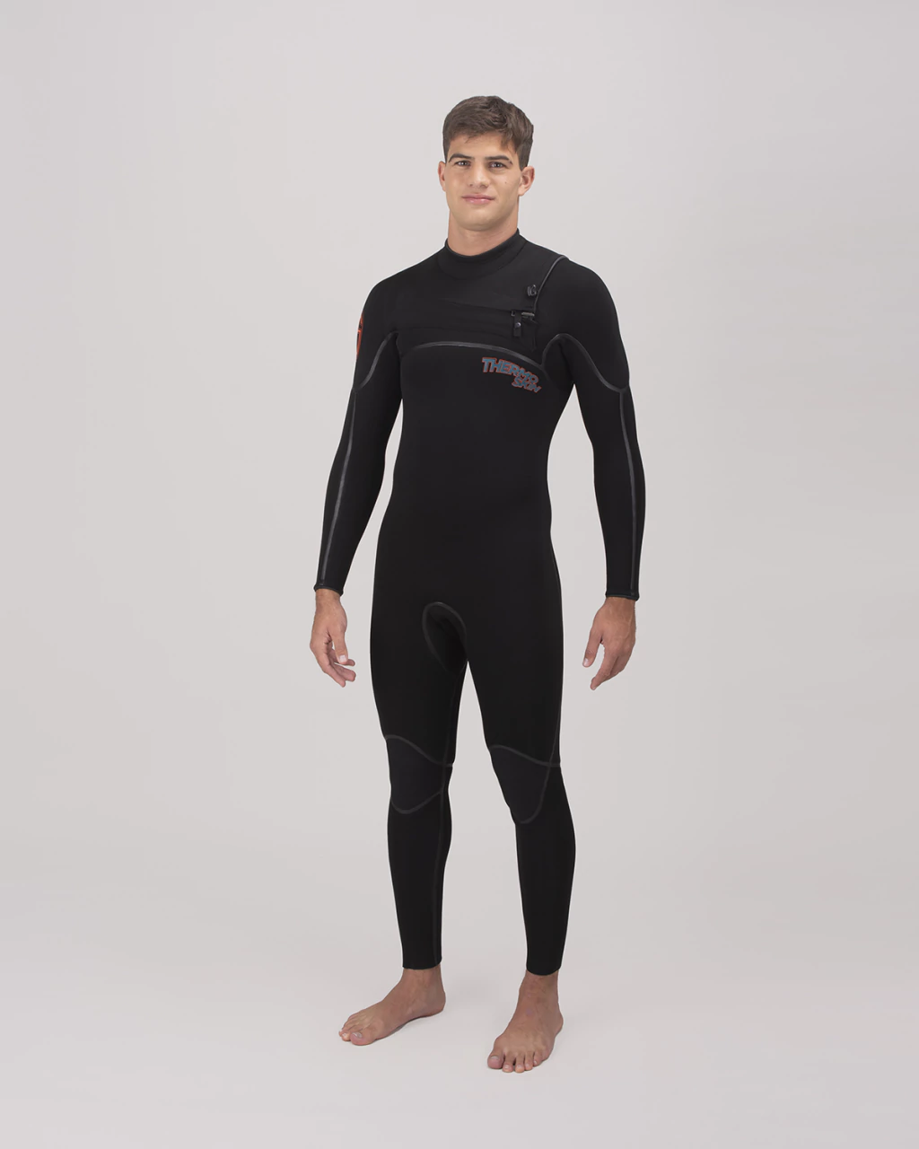 traje de surf thermoskin 5/4/3 full sellados - Imagen 2