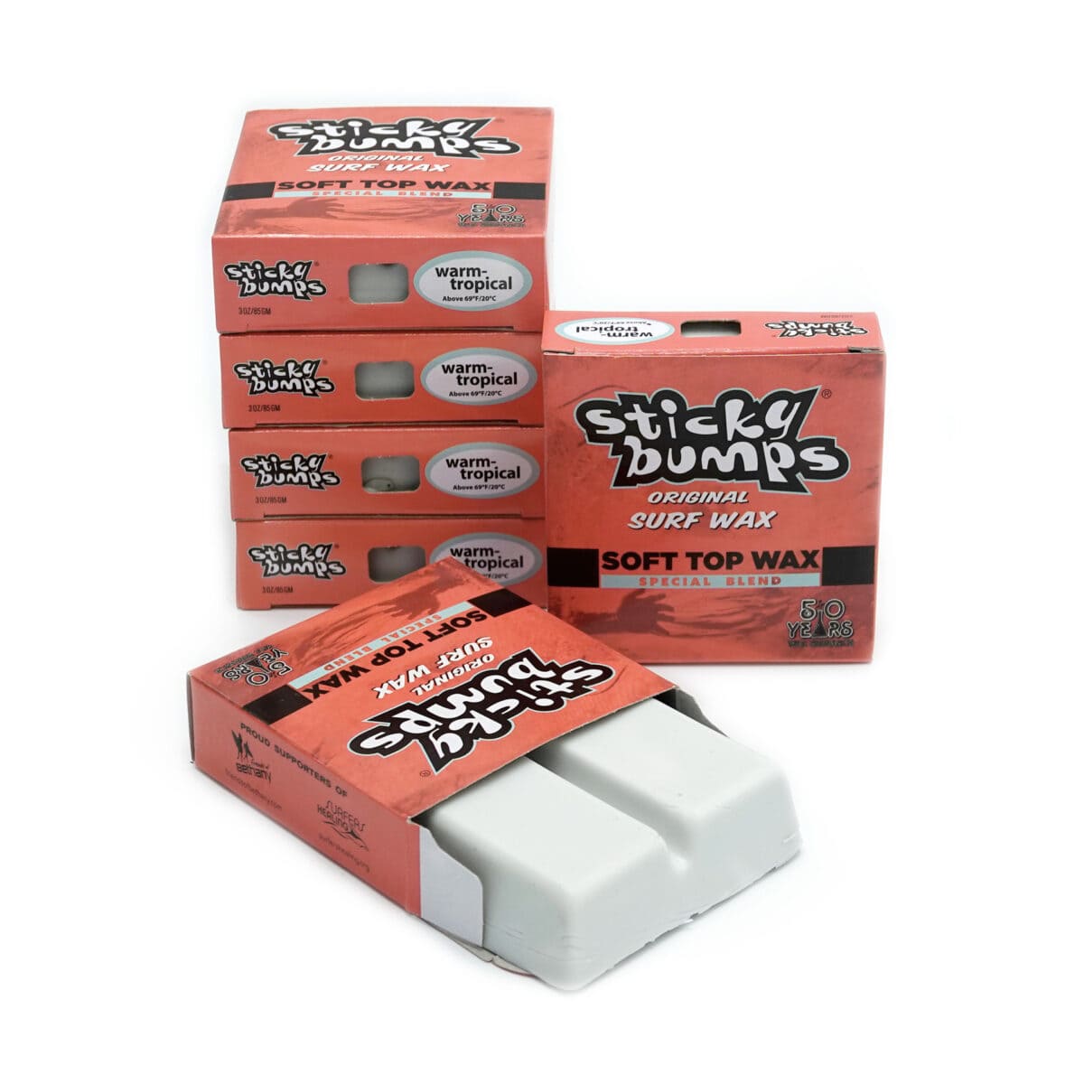 Cera Sticky Bumps Bodyboard – Softboard Warm / tropical